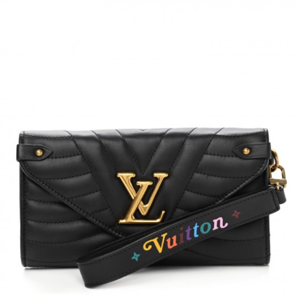 Louis Vuitton Leather New Wave Long Wallet